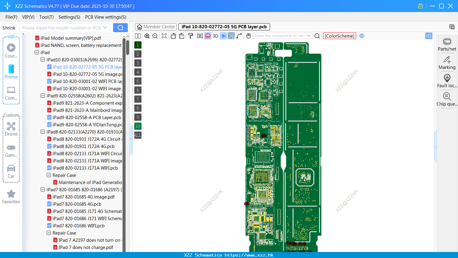 IPad 10-820-02772-05 5G PCB Layer